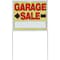 Sunburst Systems Sign Garage Sale 14 in x 22 in with Bracket 10-Pack 3905 - alternate 3